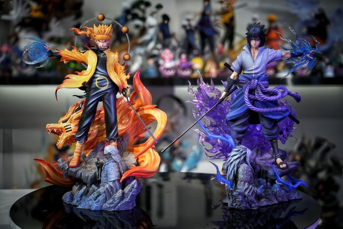 Cosplay Prop Display - Figura de Anime Ninja con Efecto