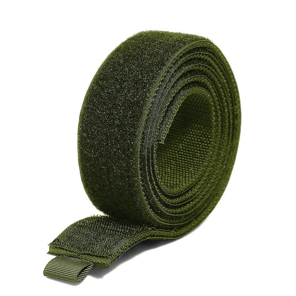 Velcro Hook Loop - Cinturón de Nylon Simple, Ligero, Ajustable,