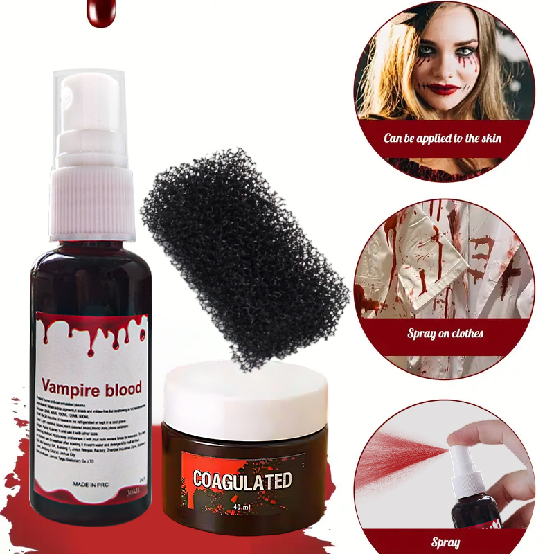 Body Paint Sfx - Kit de Maquillaje de Sangre Falsa