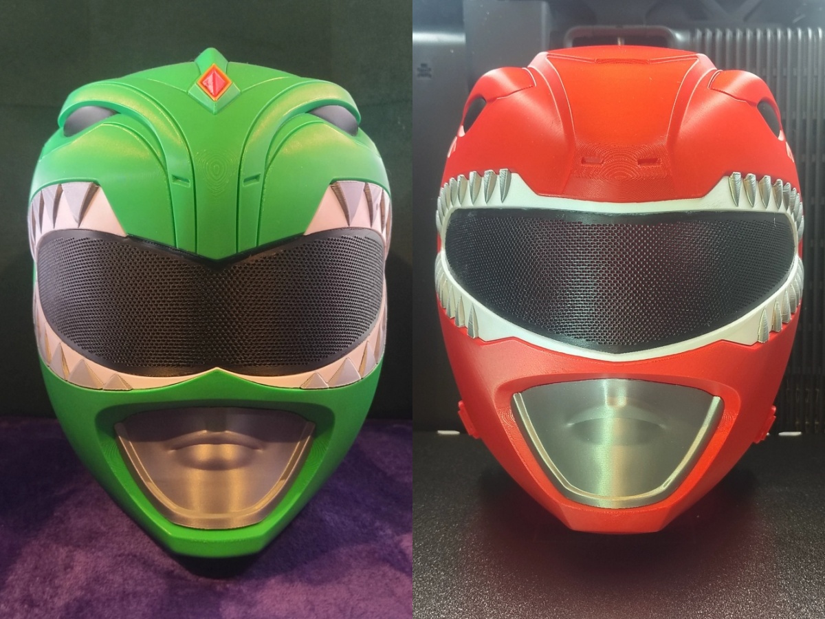 Cosplay Prop Display - Disponible: Casco de Ranger Verde y