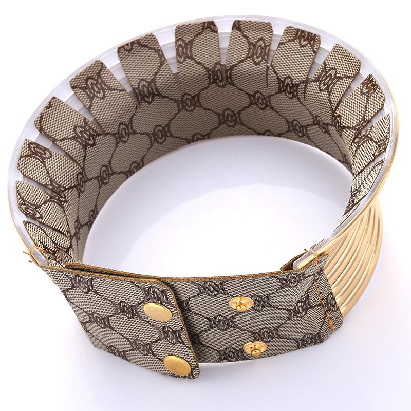 Magnetic Clasp Cosplay - Collar Gargantilla Ancho de Metal Estilo