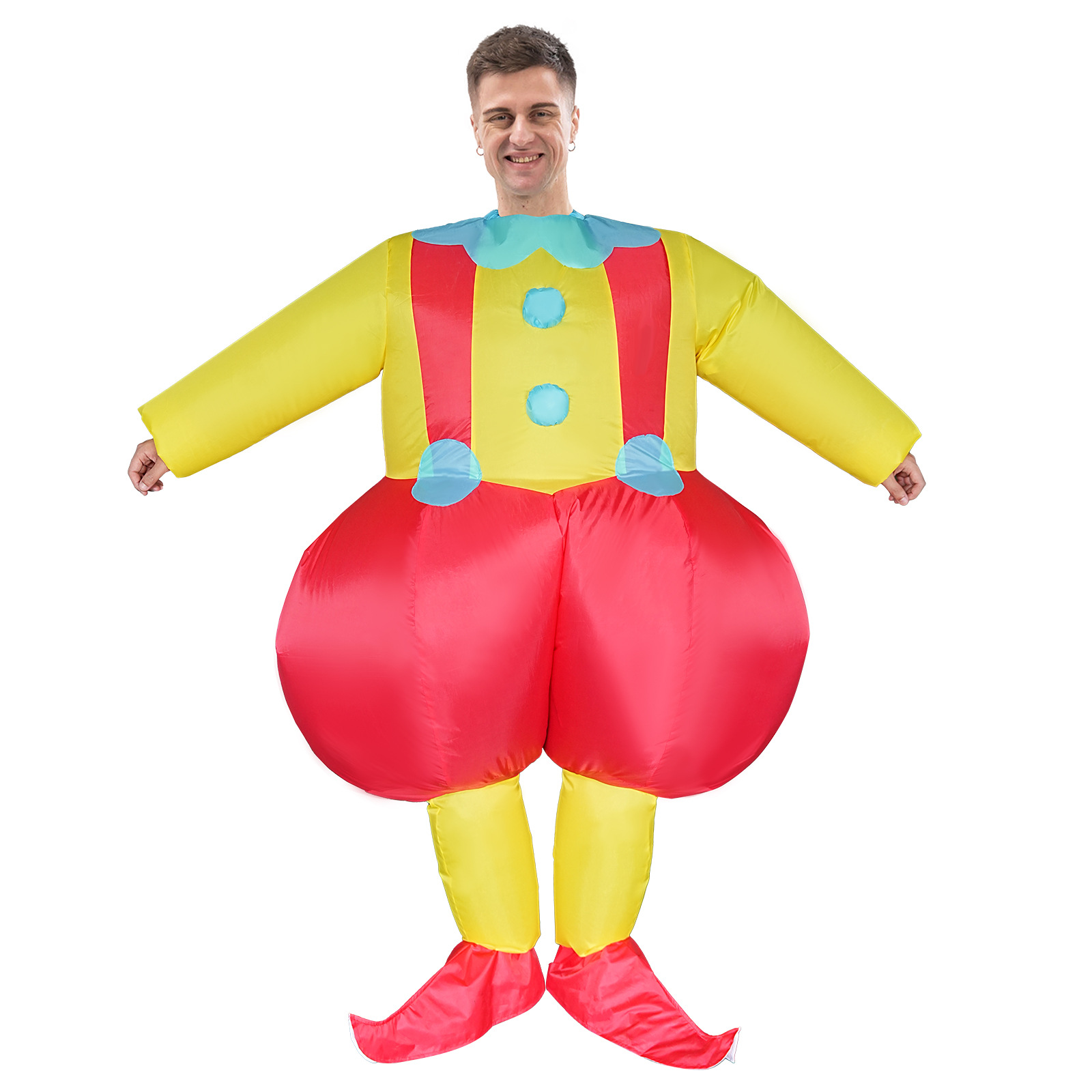 Prop For Cosplay - Disfraz inflable de payaso con pantalones