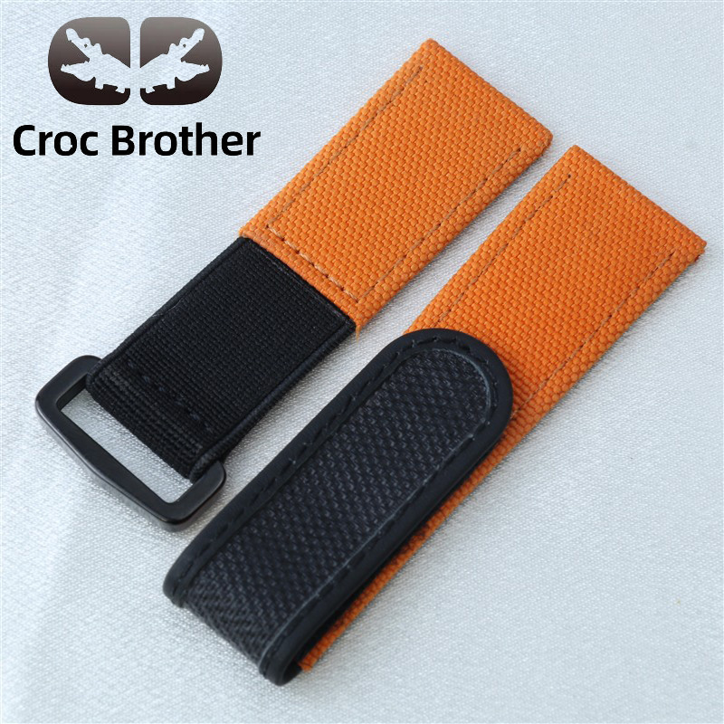 Velcro Hook Loop - Correa de reloj de 22 mm