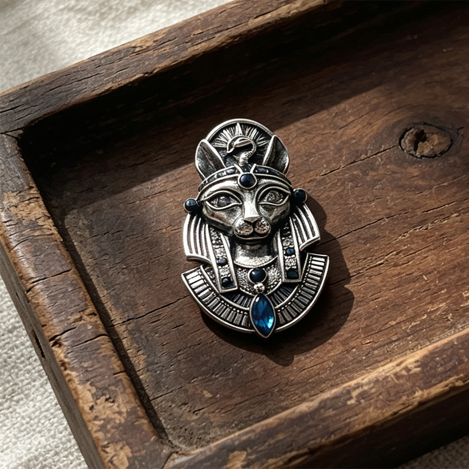 Prop For Cosplay - Broche de solapa con acabado envejecido,