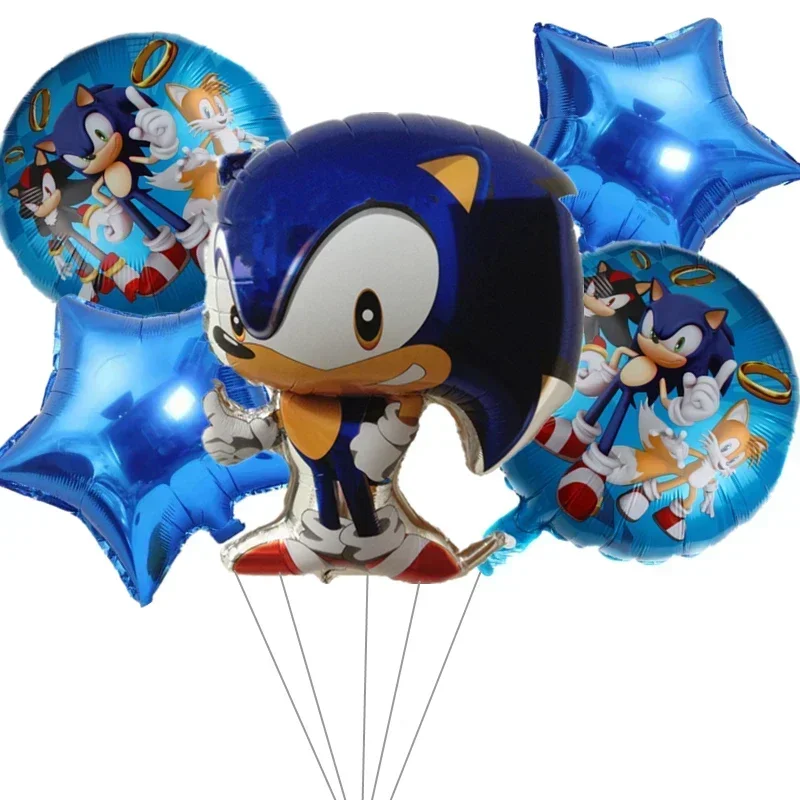 Cosplay Fireball Prop - Juego de 5 Globos de Aluminio