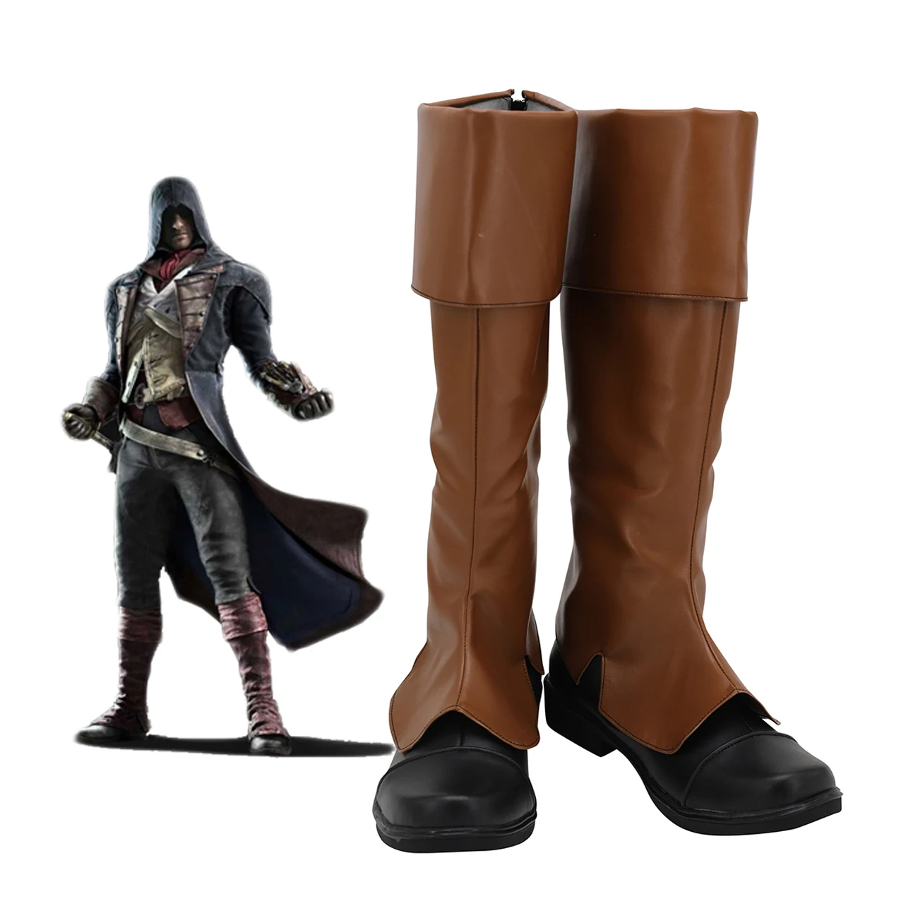 Bloodborne Cosplay Prop - Arno Victor Dorian Botas de cosplay
