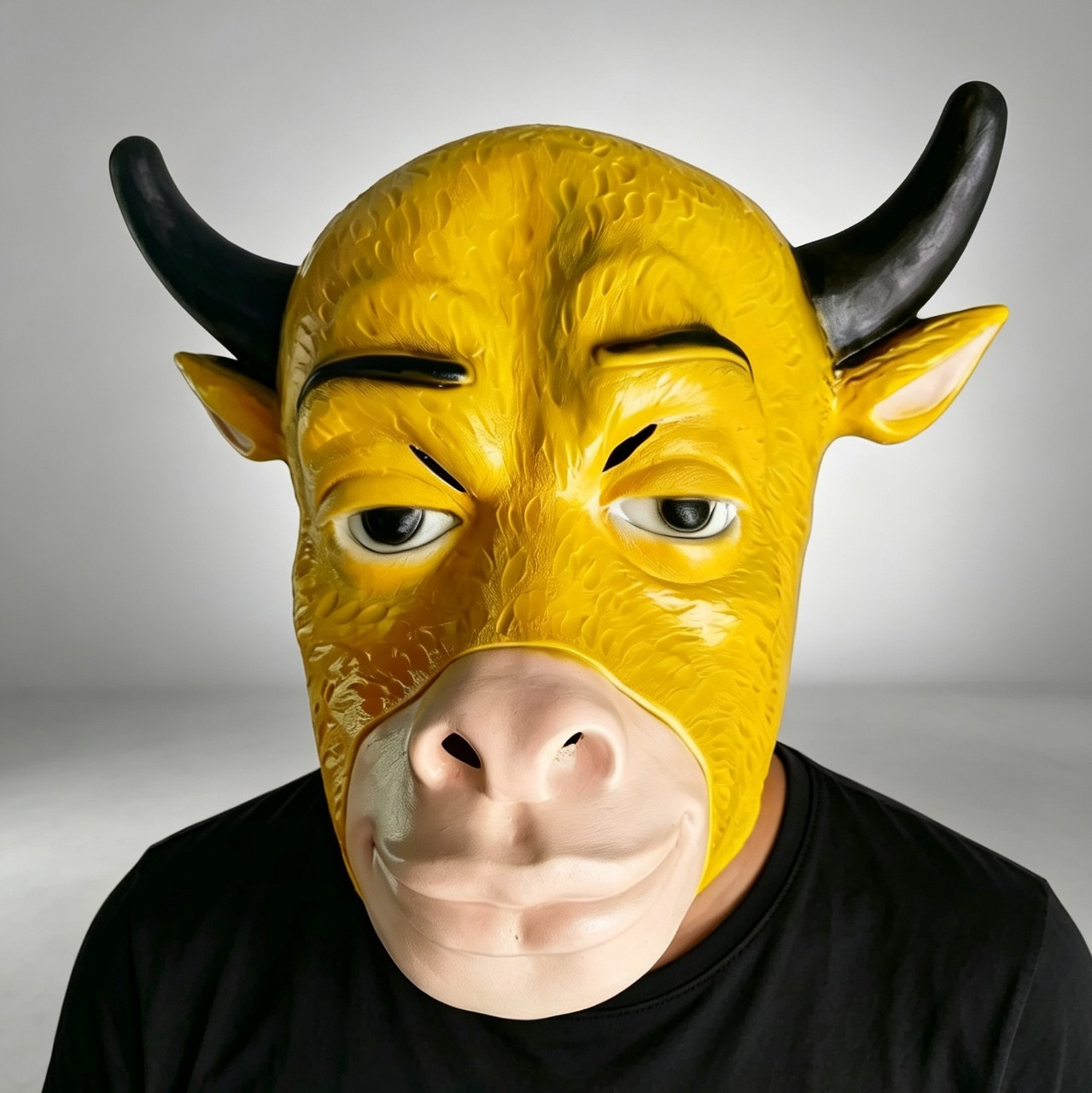Cosplay Fire Prop - Máscara de cabeza de toro de