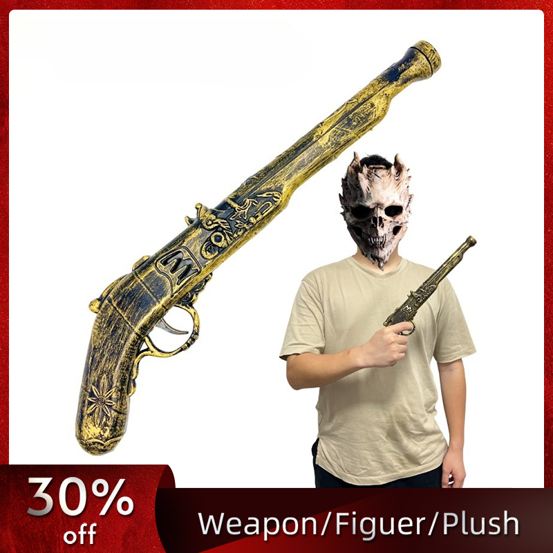 Cosplay Prop Display - Pistola pirata de 40cm/15,75 pulgadas, armas