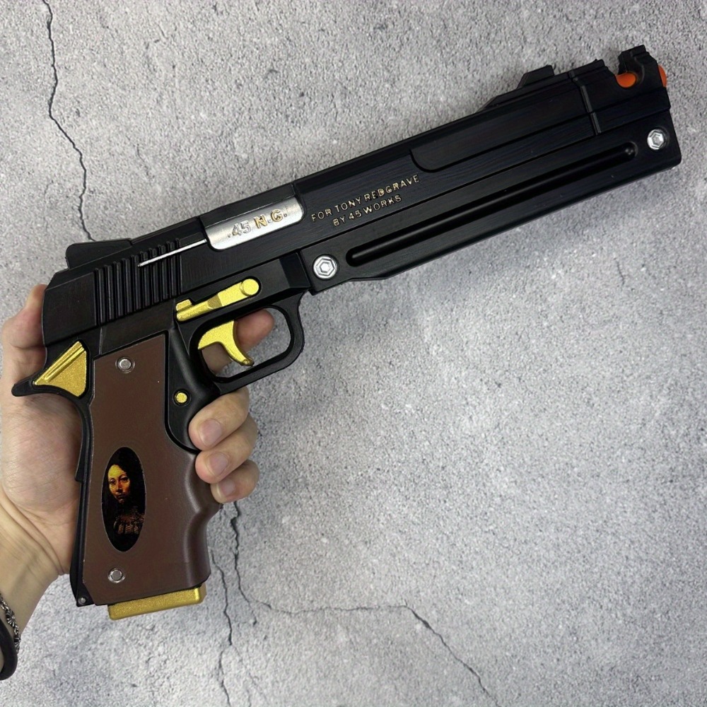 Pistola de PU de 15 pulgadas,  - Cosplay Prop Display reseña y precio