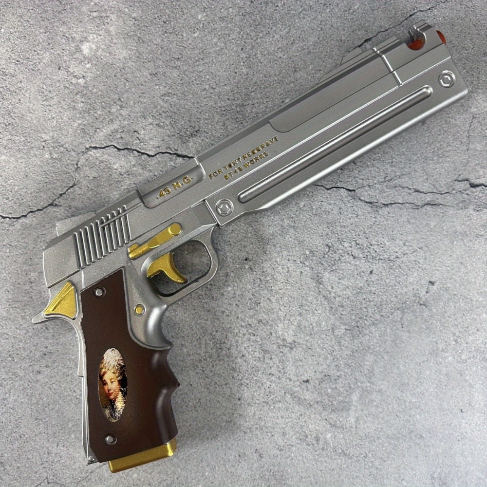 Pistola de PU de 15 pulgadas,  - Cosplay Prop Display reseña y precio