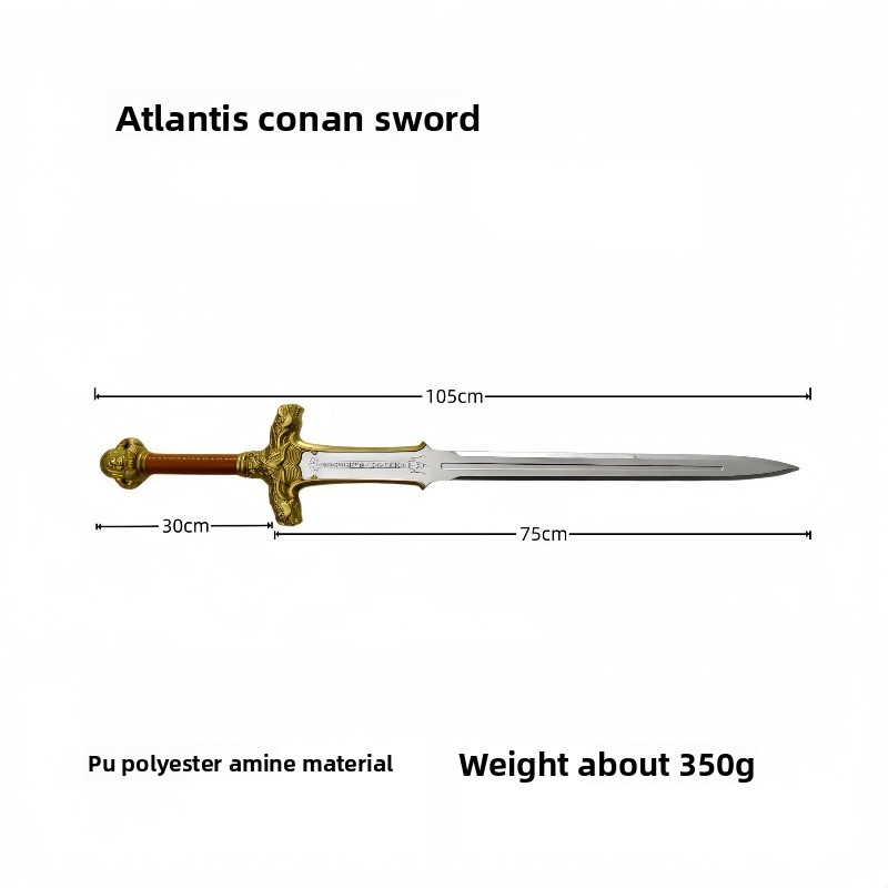 Espada Atlantis de 105 cm/41.3 - Cosplay Prop Display reseña y precio