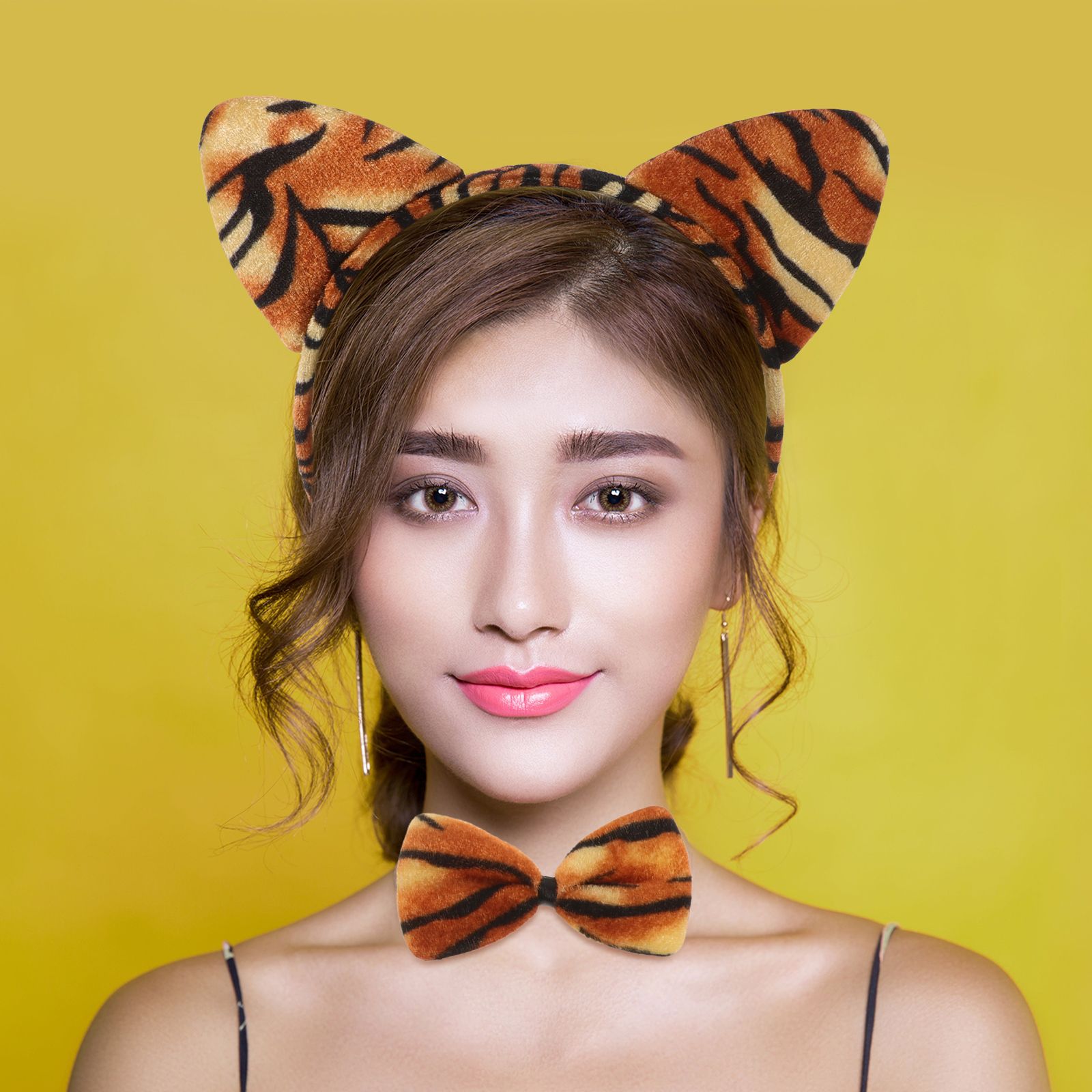12 Uds. Diadema con orejas de  - Cosplay Prop Bow reseña y precio
