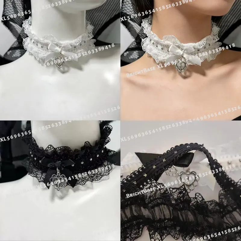 Gargantilla gótica de encaje n - Magnetic Clasp Cosplay reseña y precio