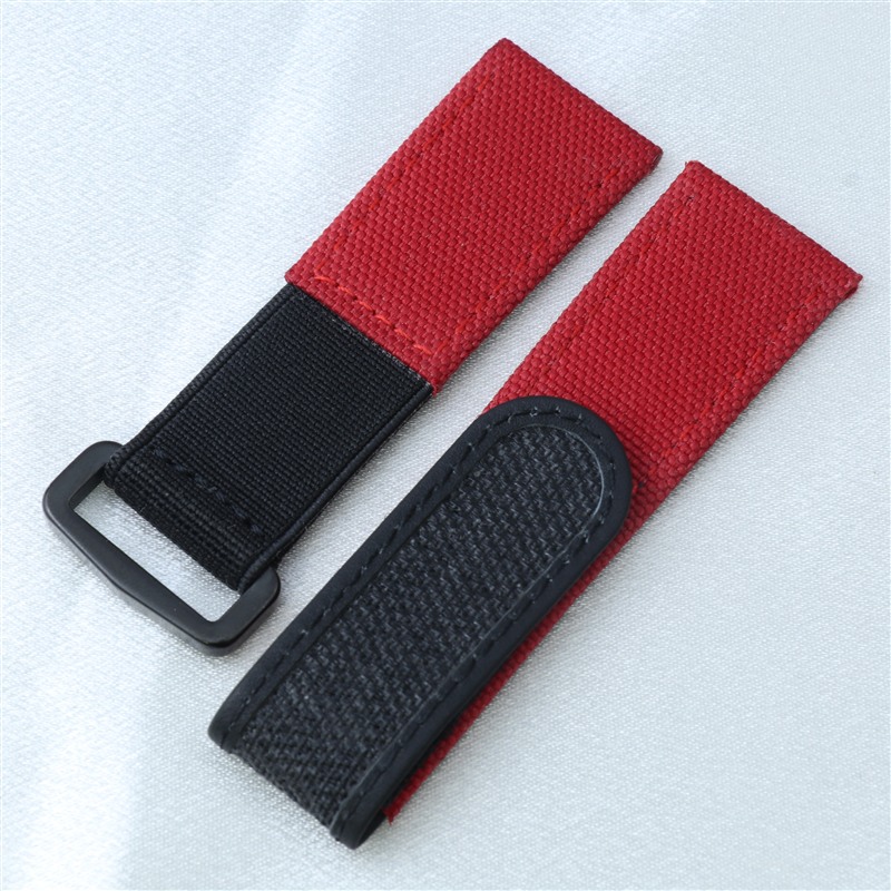 Correa de reloj de 22 mm de na - Velcro Hook Loop reseña y precio