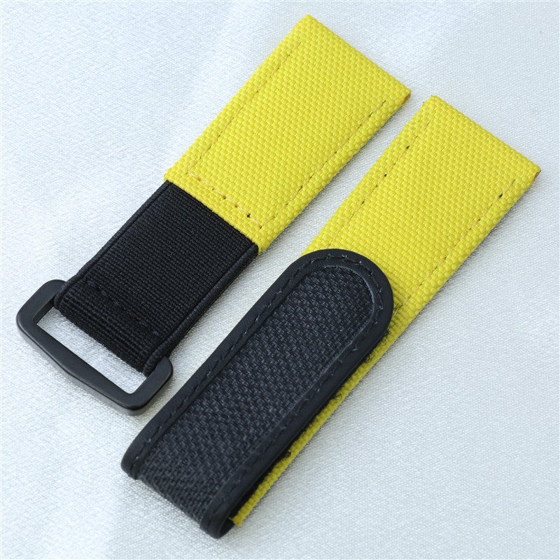 Correa de reloj de 22 mm de na - Velcro Hook Loop reseña y precio