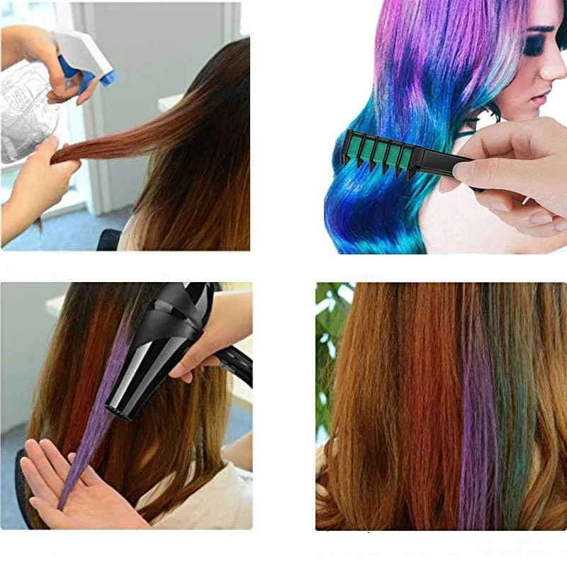 Tiza de Color temporal para el - Hair Spray Color reseña y precio