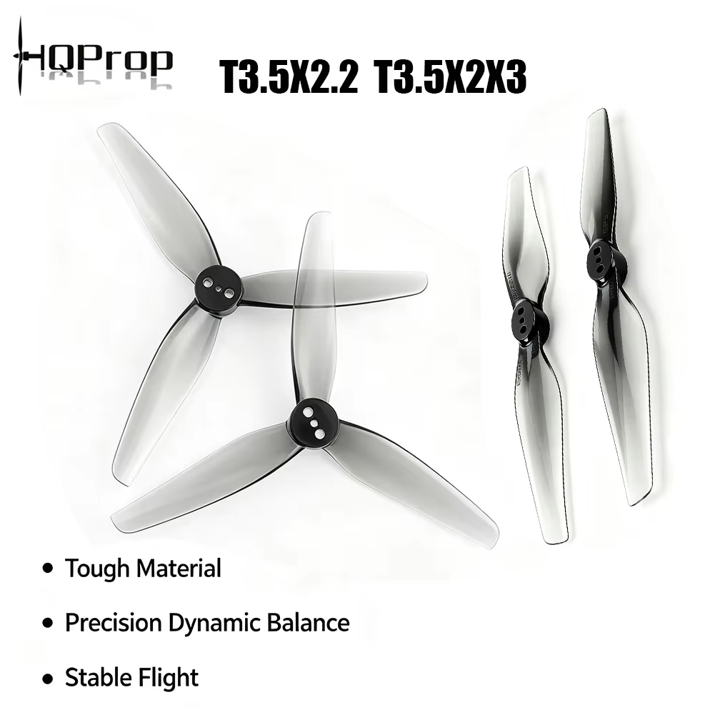 4 pares de hélices HQProp T3.5 - Ekko Cosplay Prop reseña y precio