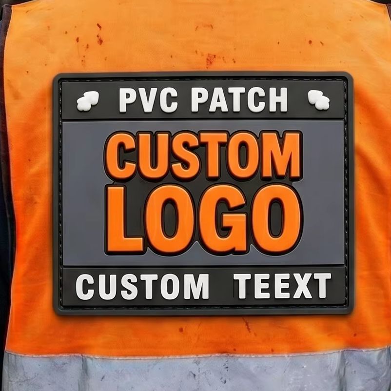 Parche de PVC de goma con logo - Velcro Hook Loop reseña y precio