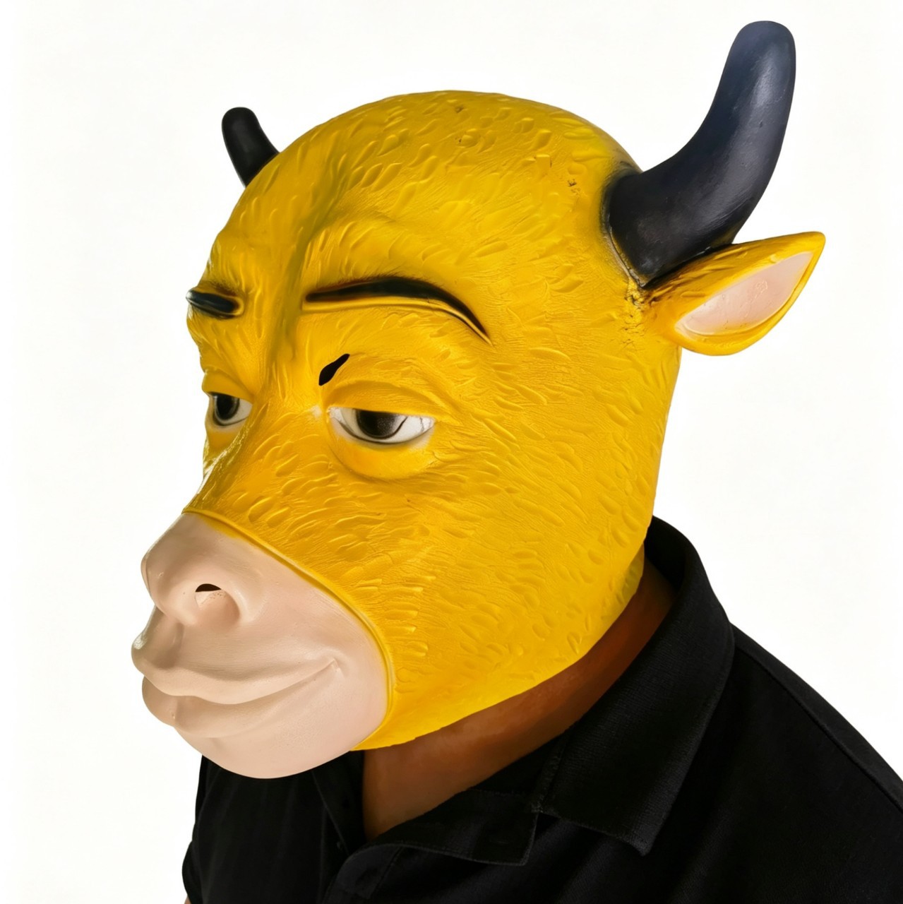 Máscara de cabeza de toro de l - Cosplay Fire Prop reseña y precio